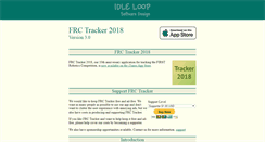 Desktop Screenshot of frctracker.com